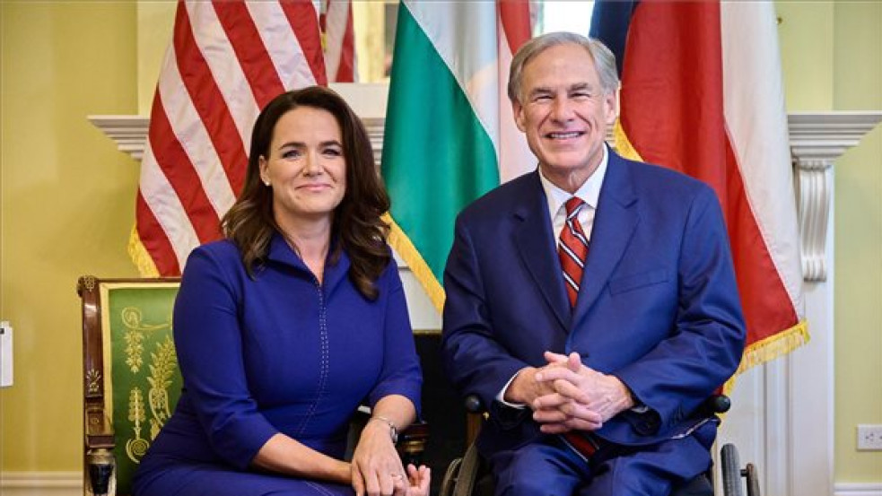 Űripari együttműködésről és a családokról tárgyalt Novák Katalin Texas kormányzójával
