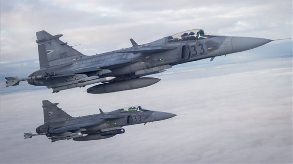 Az orosz gépek miatt már hatszor riasztották a magyar Gripeneket