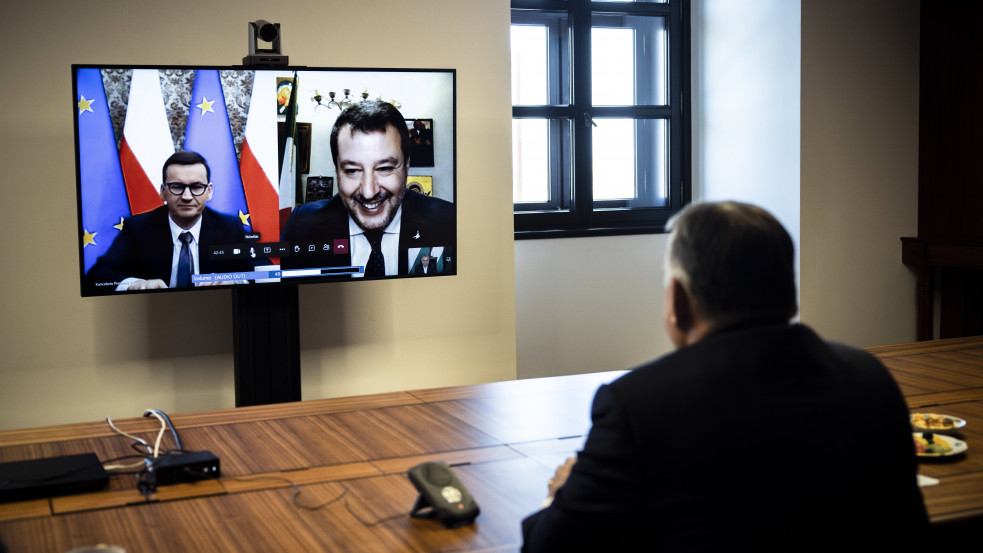 Küszöbön az új európai csoport megszületése? Orbán már Salvinivel és Morawieckivel tárgyal a részletekről