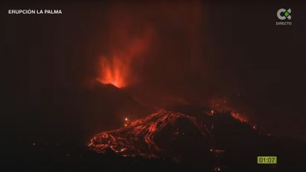 „A láva mindent felemésztett, ami az útjába került” - ötven éve nyugvó vulkán tört ki a Kanári-szigeteken