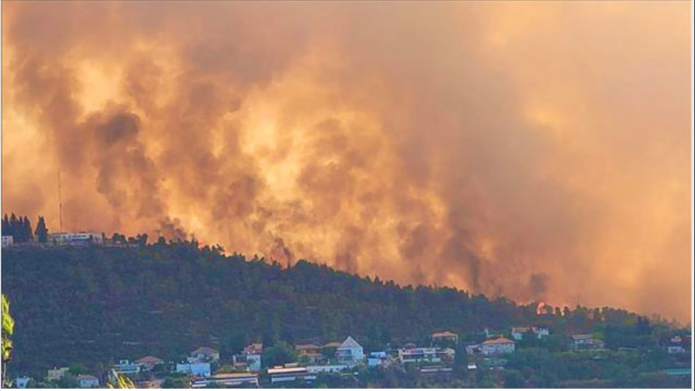 Évek óta nem látott erdőtűz pusztít Jeruzsálem térségében - videó