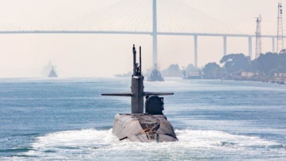 Amerikai atom-tengeralattjáró érkezett a Közel-Keletre