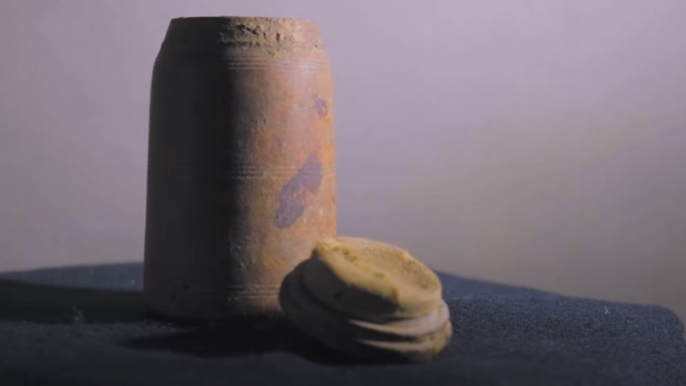 Videó: a makkabeus-felkelés idejéből származó faedényt és érméket találtak a Júdeai-sivatagban