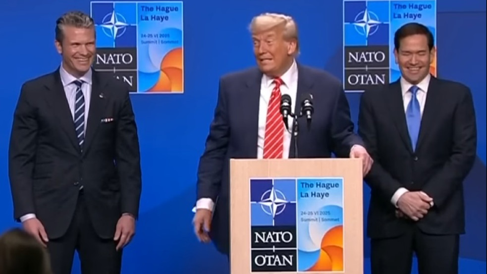 „Apucinak” nevezte Trumpot a NATO-vezető, külügyminisztere nem bírta ki nevetés nélkül - videó
