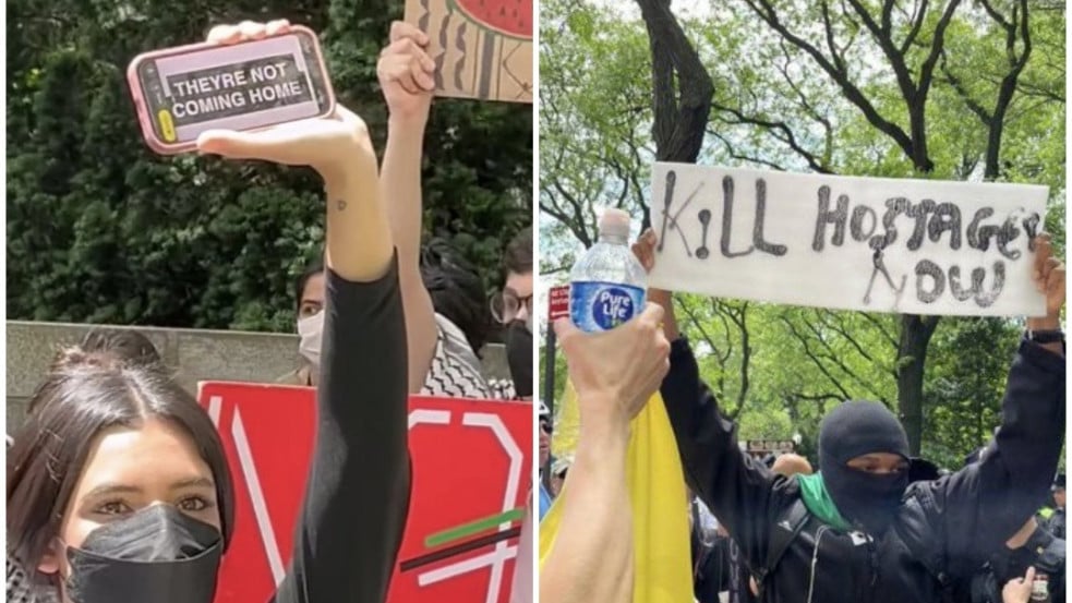„Nyírjátok ki a túszokat, most!” – brutális szintig fajulnak a Hamász-párti tüntetések New Yorkban