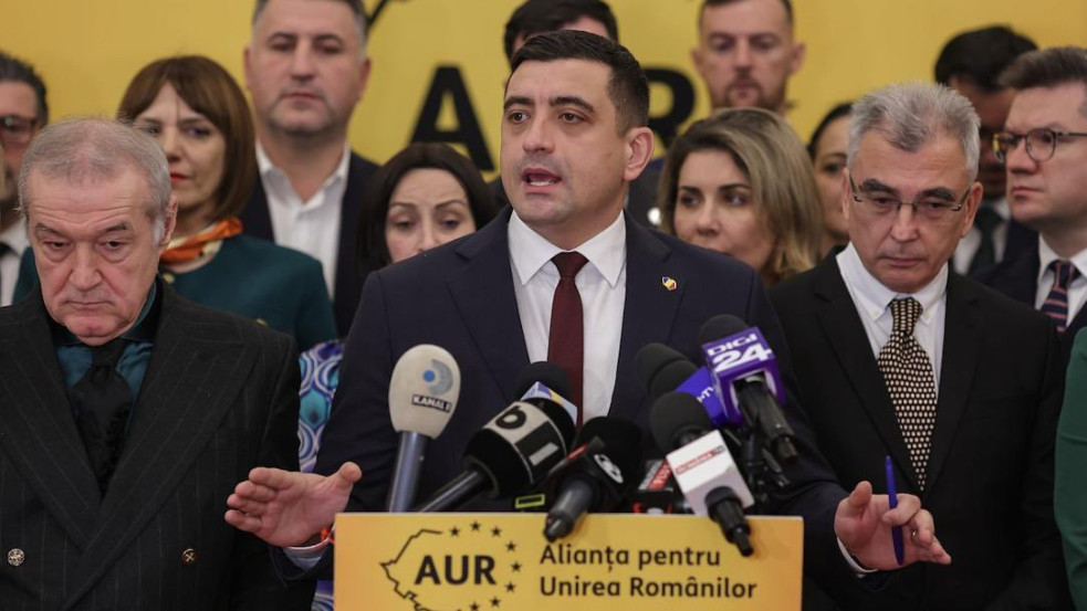 George Simion nyerte a romániai elnökválasztás első fordulóját