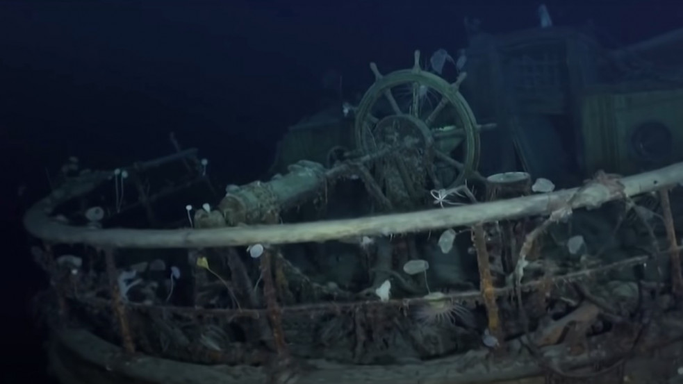 107 év után előkerült a híres sarkkutató, Shackleton elsüllyedt hajója