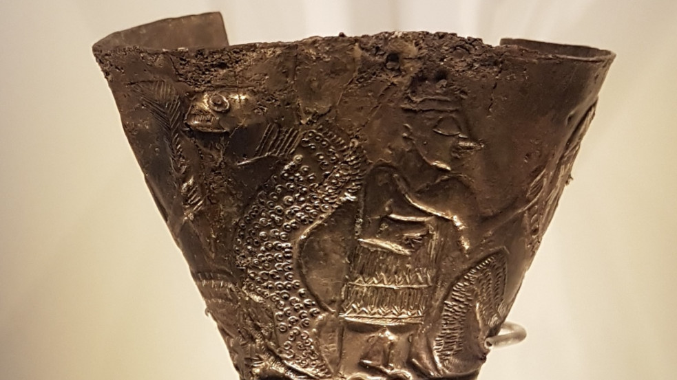 A teremtés legkorábbi ábrázolását tartalmazhatja a Júdeai-hegységben felfedezett ősi ezüstkehely