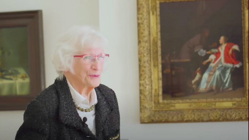 Visszakapta 101 évesen a nácik által ellopott festményét egy holland nő