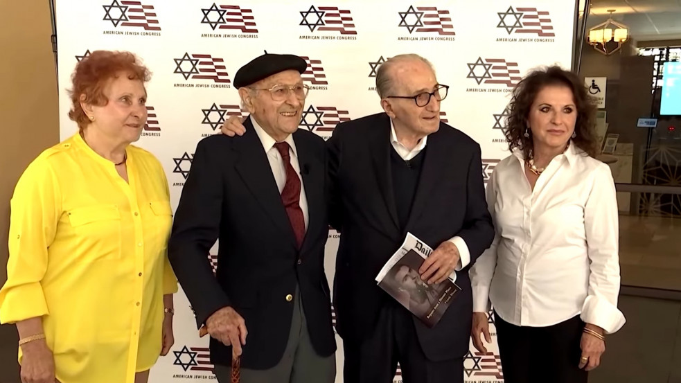 78 év után találkozott újra két magyar holokauszt-túlélő Los Angelesben