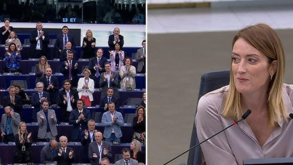 Videó: balhé az Európai Parlamentben, kántálás tört ki Orbán beszéde után