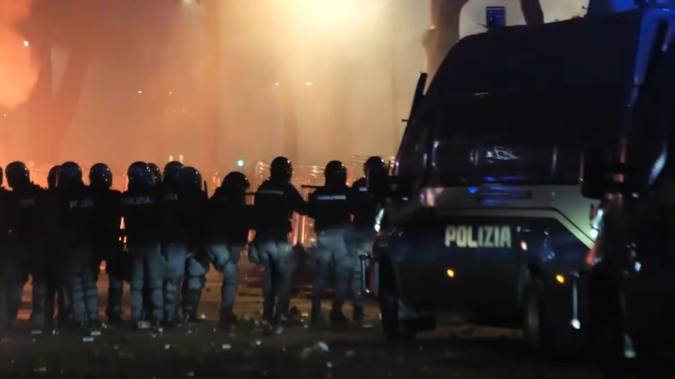 Szigorúbb fellépés az erőszakos tüntetők és fiatal elkövetők ellen Olaszországban
