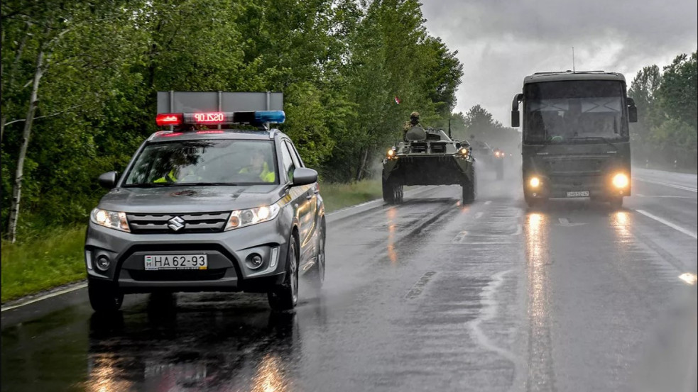 Katonai konvojra kell számítani a főbb utakon csütörtökön és pénteken