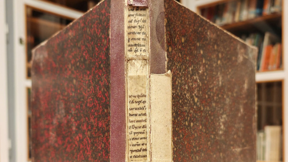 900 éves evangéliummagyarázatra bukkantak a BME könyvtárában