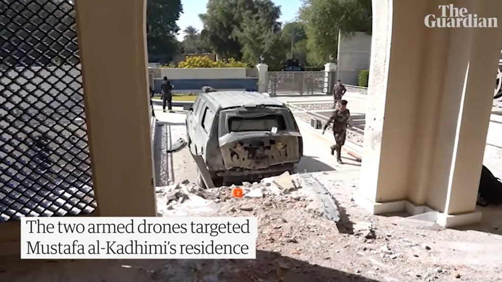 Három bombákkal felszerelt drón támadta meg a miniszterelnöki rezidenciát Irakban