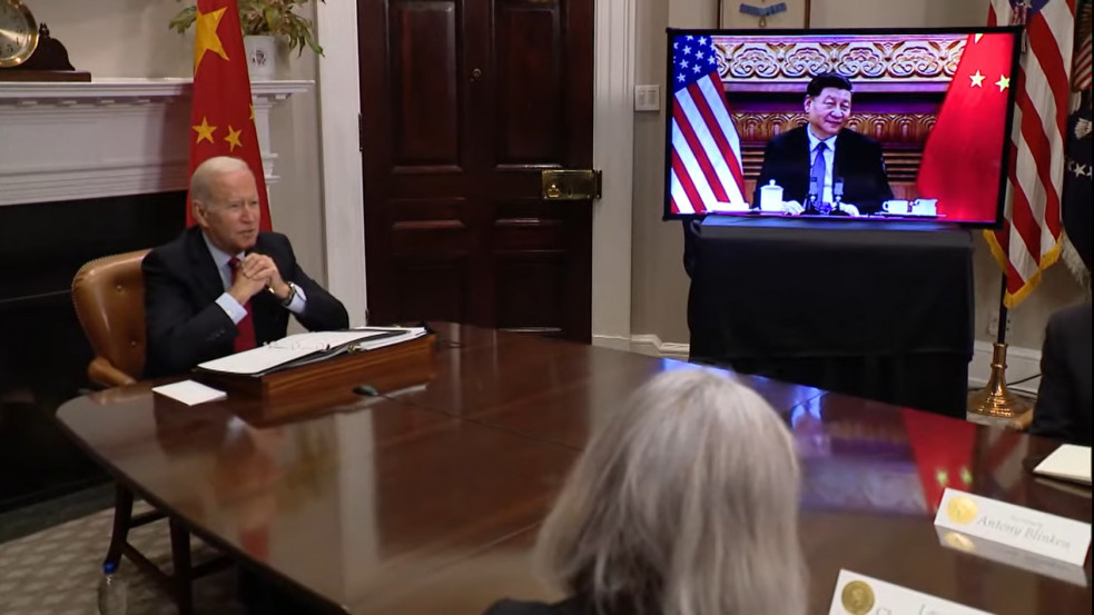 „Akik a tűzzel játszanak, megégnek” - konfliktuskerülésről és Tajvanról szólt a Biden-Hszi csúcstalálkozó