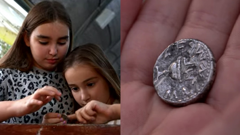 Ritka, kétezer éves templomi sékelt talált egy kislány Jeruzsálemben