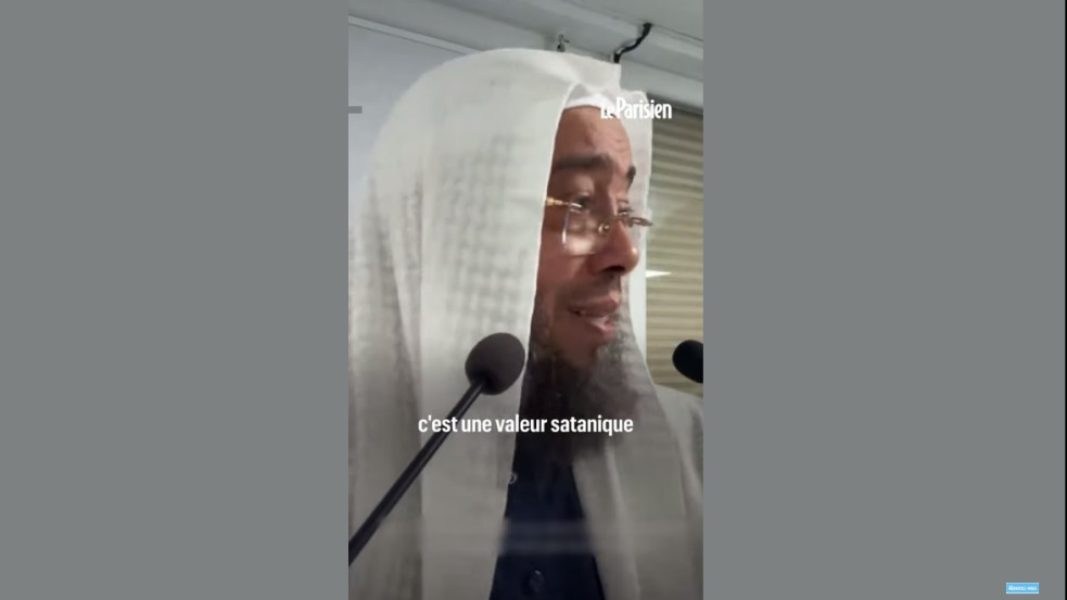 „Sátáninak” nevezte a francia zászlót, kidobják az országból a radikális imámot