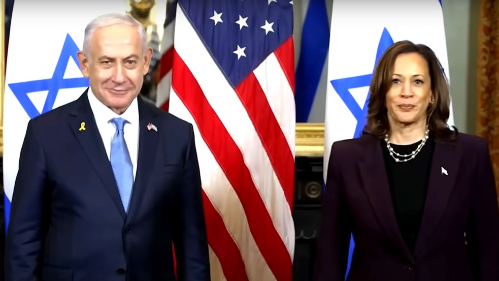 „Itt az ideje, hogy véget érjen ez a háború” – üzente Harris a Netanjahuval folytatott megbeszélés után