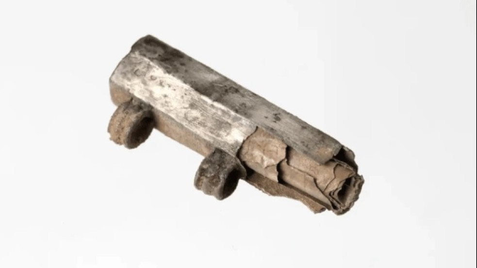 „Krisztus előtt minden térd meghajol” - különleges, 1750 éves keresztény leletet találtak Frankfurtban