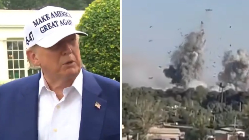 Percről percre: Trump szerint Irán elkésett a tárgyalással, de nem árulta el, Amerika beszáll-e a háborúba