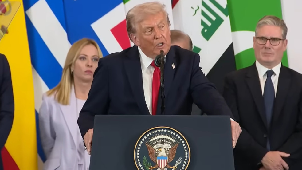 „Azt mondják, a harmadik világháború a Közel-Keleten fog kezdődni; de ez nem így lesz” – Aláírták Trumpék a gázai megállapodást