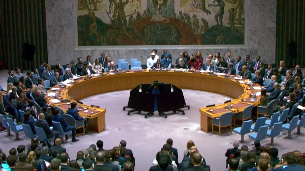 „Gratulálok a világnak” - Megszavazták Trumpék gázai béketervét a Biztonsági Tanácsban