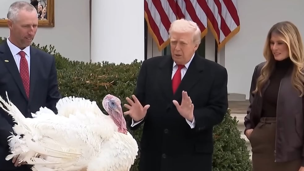 Nem lesz vérontás: megmentette két pulyka életét Trump