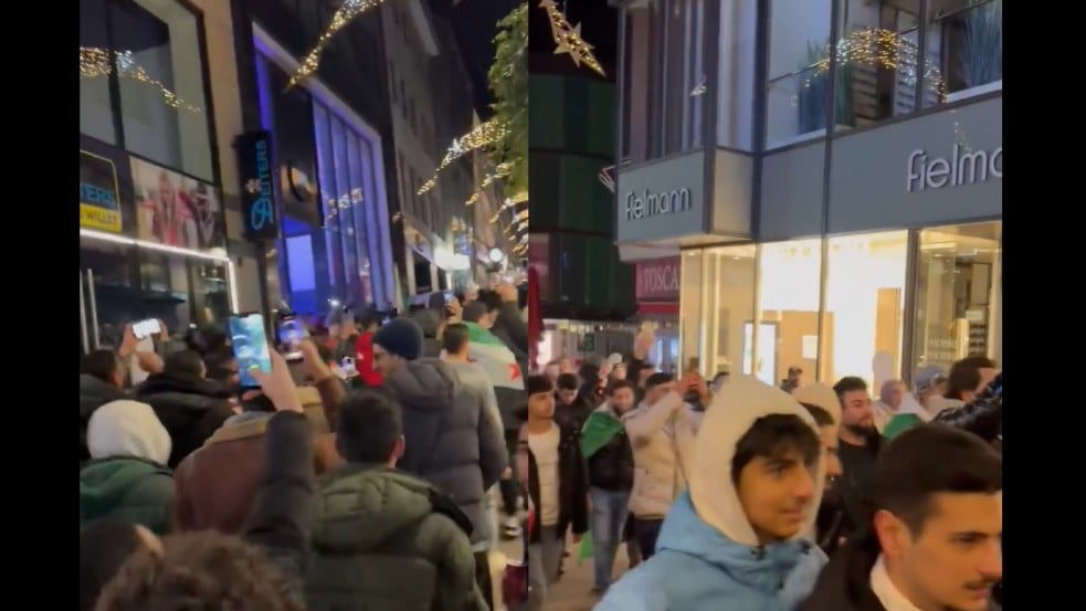 Essenben a karácsonyi vásár mellett késeltek meg egy férfit a szír gigademonstráció után