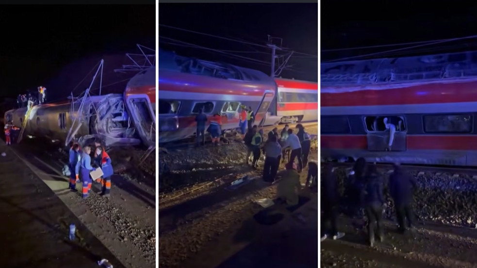 „Rendkívül furcsa” vonatkatasztrófa Spanyolországban