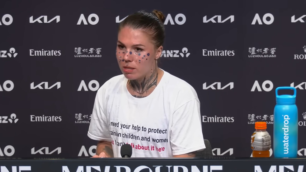 Nem fogott kezet a magyar teniszezővel az ukrán ellenfél, amiért orosz tornán vett részt 2022-ben