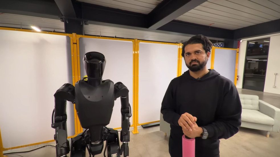 Humanoid robotokat tesztel az ukrán fronton egy amerikai cég