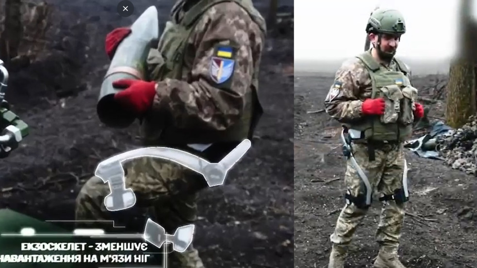 Videó: Robotruhákat tesztel Ukrajna a fronton, amitől gyorsabbak és erősebbek lesznek a katonák