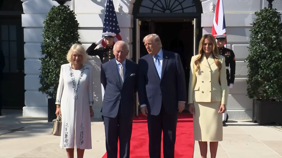Meglepetés: Trump és Károly király távoli rokonok