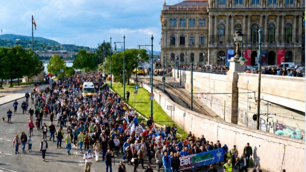 Vasárnap tartják az Élet menetét Budapesten
