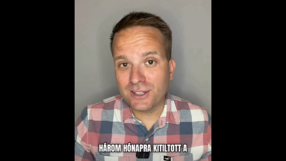 Három hónapra kitiltották Bohár Dánielt a Parlamentből