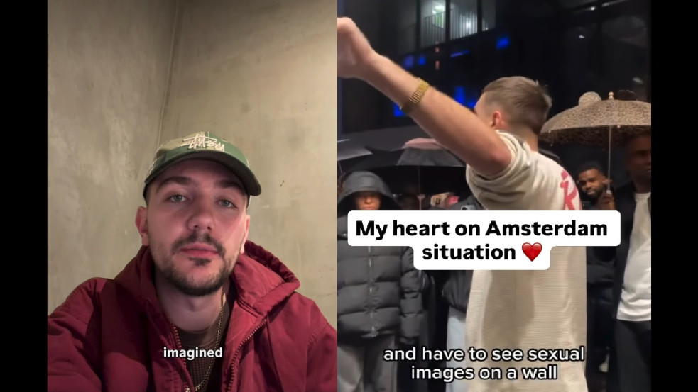 A kezdés előtt mondta le fellépését a keresztény rapper, miután kiszúrta, erotikus plakátokkal van tele az amszterdami koncert helyszíne