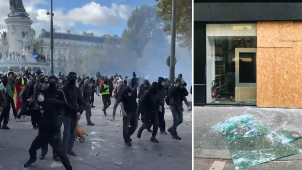 Itt az új törvény: komoly pénzeket fizethet, aki tör, zúz, gyújtogat a francia tüntetéseken