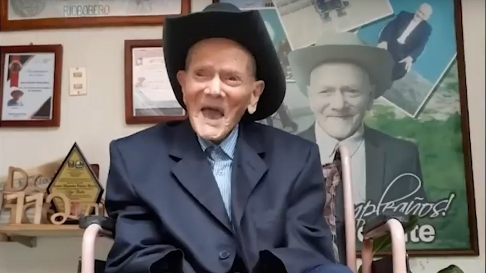 113 évesen egy venezuelai földműves a világ legidősebb férfija