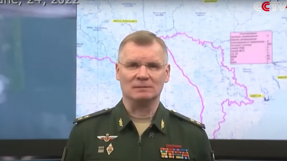 Orosz védelmi minisztérium: fegyverraktárakra, nem pedig bevásárlóközpontra mért légicsapást Moszkva