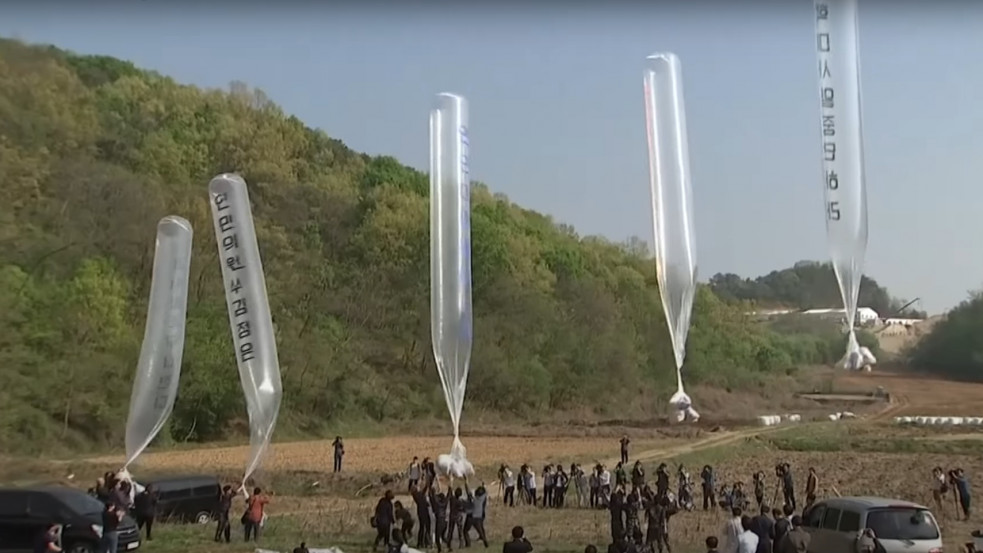 Észak-Korea szerint déli propaganda-léggömbökkel hurcolhatták be a koronavírust az országba