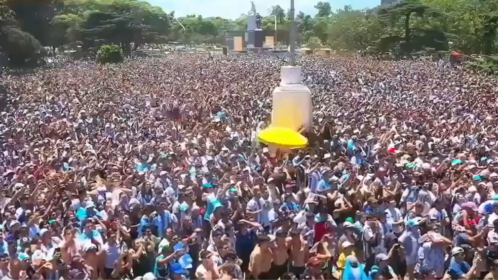 Argentína nyerte a katari világbajnokságot, így ünnepeltek otthon - felvétel