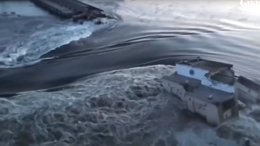 – Átszakadt a gát a Nova Kahovka-i vízerőműnél, az oroszok és az ukránok egym…