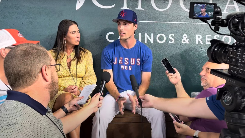 A Texas Rangers baseballcsapata történelmi győzelmet aratott, az edző Istennek adta a dicsőséget