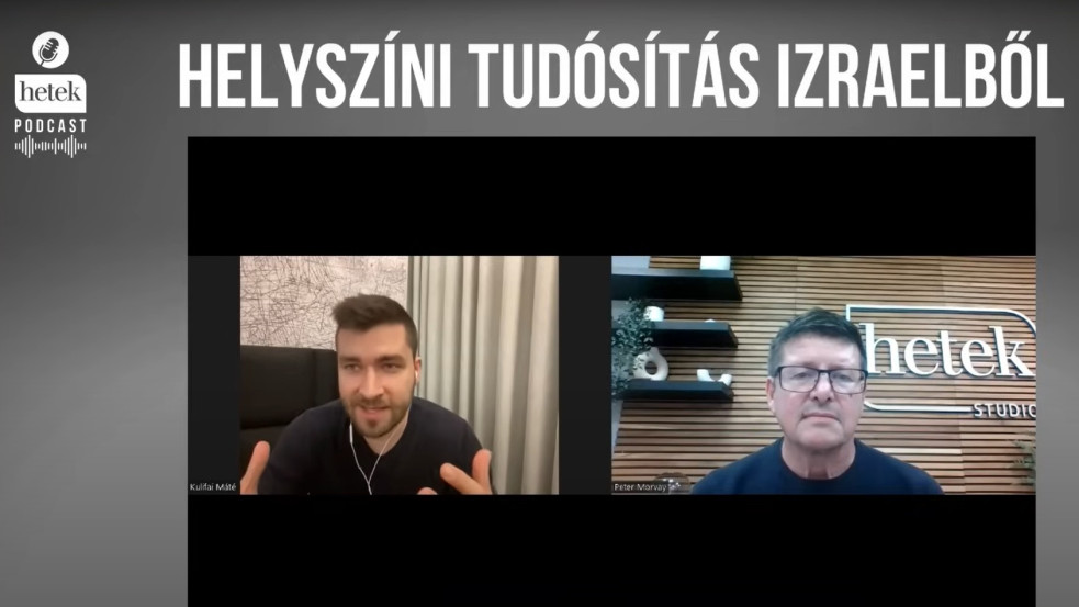 Élőben Izraelből: a Vaskupola robbantásai megszokott háttérzaj csupán