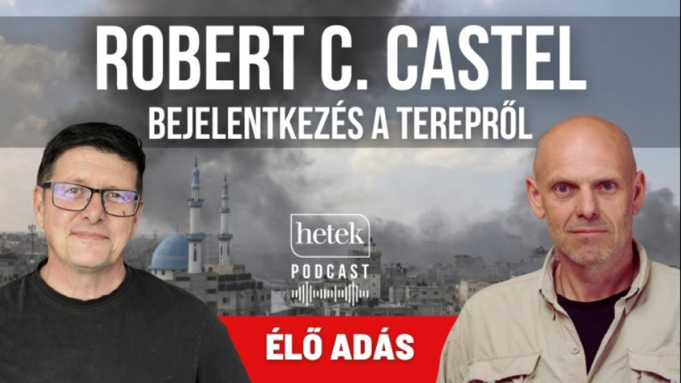Túszszabadulás: Élőben jelentkezik Izraelből Robert C. Castel  