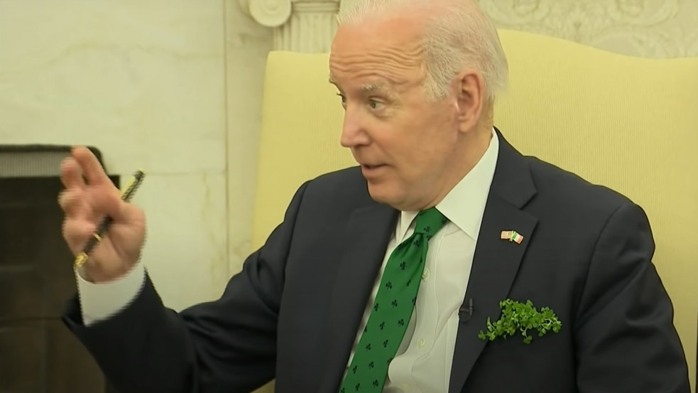 Biden: meglehet, ír vagyok, de nem hülye