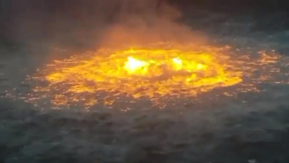 Mint egy apokalipszis filmben: így lángolt az óceán a Mexikói-öbölnél - videó