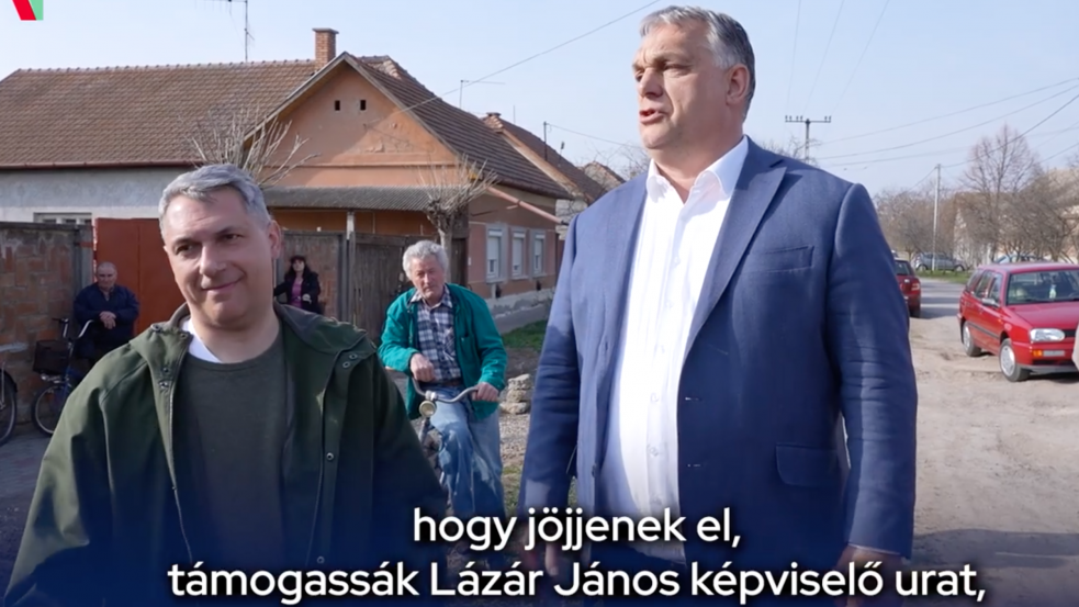 Orbán Viktor kiállt Lázár János mellé, és bejelentette: „A választás itt fog eldőlni”