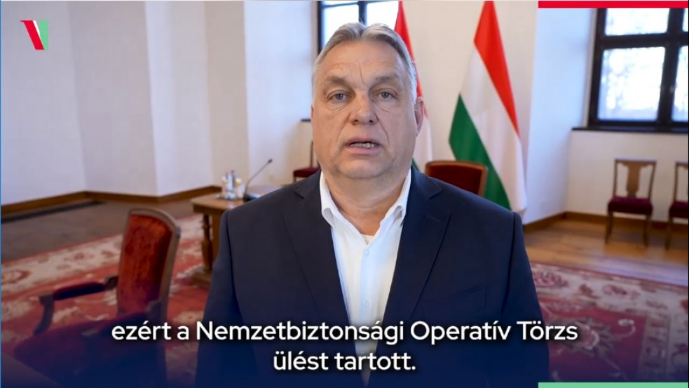 Orbán rendkívüli bejelentése: elítéljük Oroszország katonai fellépését